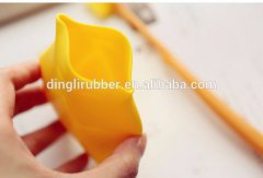 Reusable Leaf Shape Silicone Cup for travel